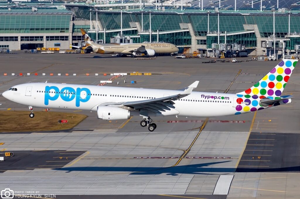 The United Kingdom’s new low-cost long-haul airline flypop has expanded its fleet by adding a second Airbus A330 aircraft