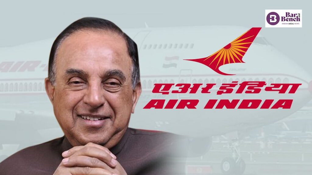 In a major blow to rebel BJP MP Subramanian Swamy, the Delhi High Court has rejected his plea against the proposed disinvestment of Air India