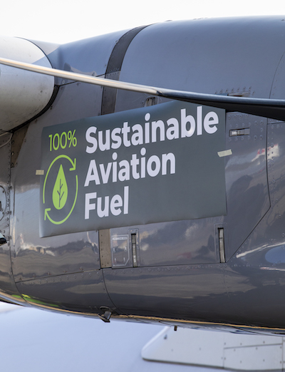 Regional aircraft manufacturer ATR has successfully completed a round of test flights with 100% sustainable aviation fuel (SAF) in one engine.