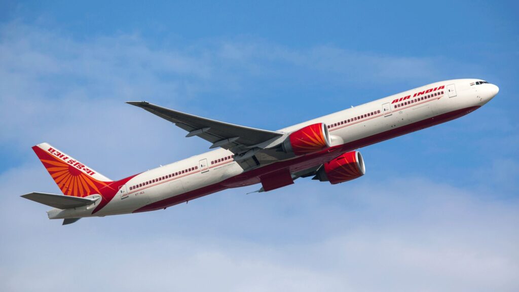 An Air India plane departed from the Mumbai airport on Saturday morning for Romanian capital Bucharest to evacuate Indians stranded 