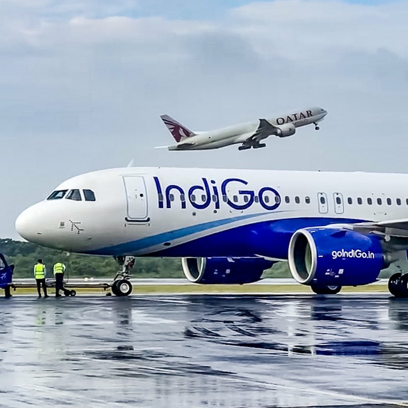  March 27, 2022, airline major IndiGo will commence 100 flights linking significant domestic metro cities and regional centres.