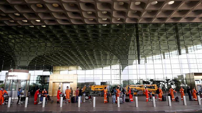 At Mumbai Airport, A Portion Of The Boundary Wall Collapses, Increasing Security Issues
