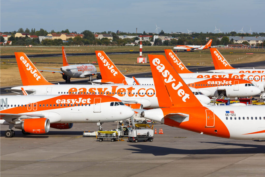 British low-cost carrier easyJet was forced to cancel between 200 and 400 flights across Europe due to an IT system malfunction.