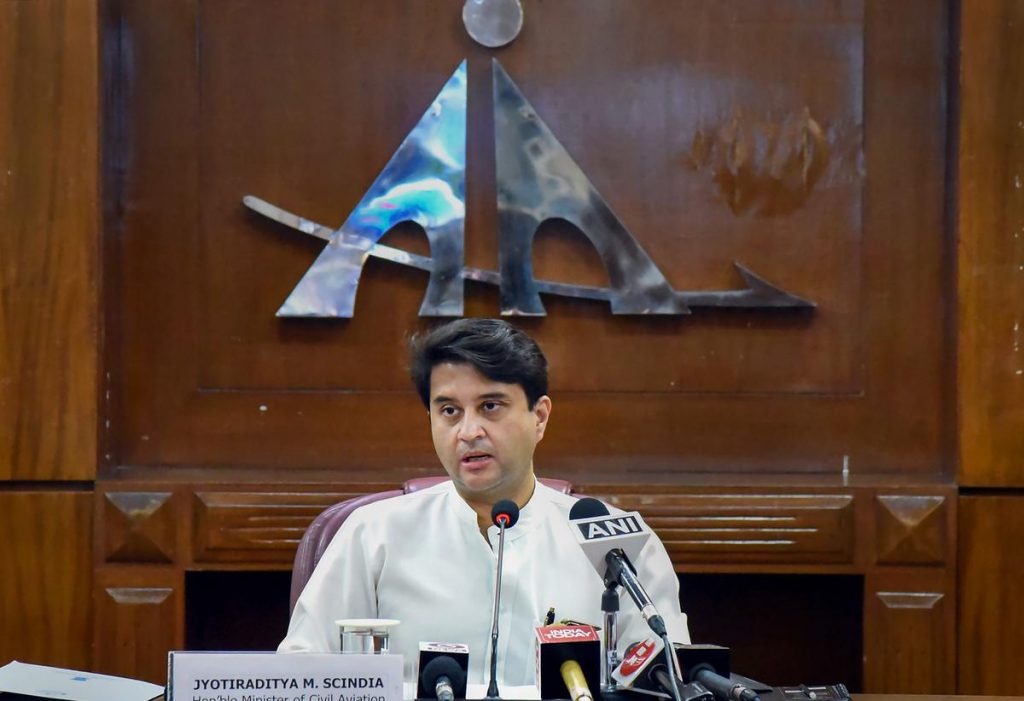 Jyotiraditya Scindia unveiled the National Air Sports Policy 2022, with the goal of making India a global centre for air sports by 2030. 