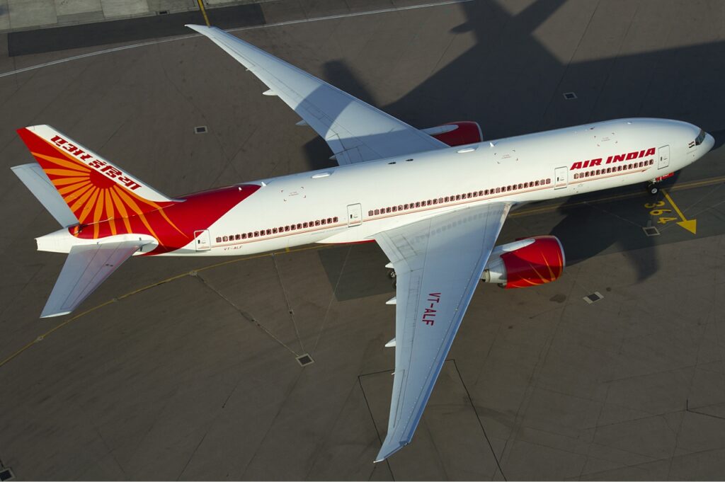 Air India announced a tender to sell three B777-200LR aircraft