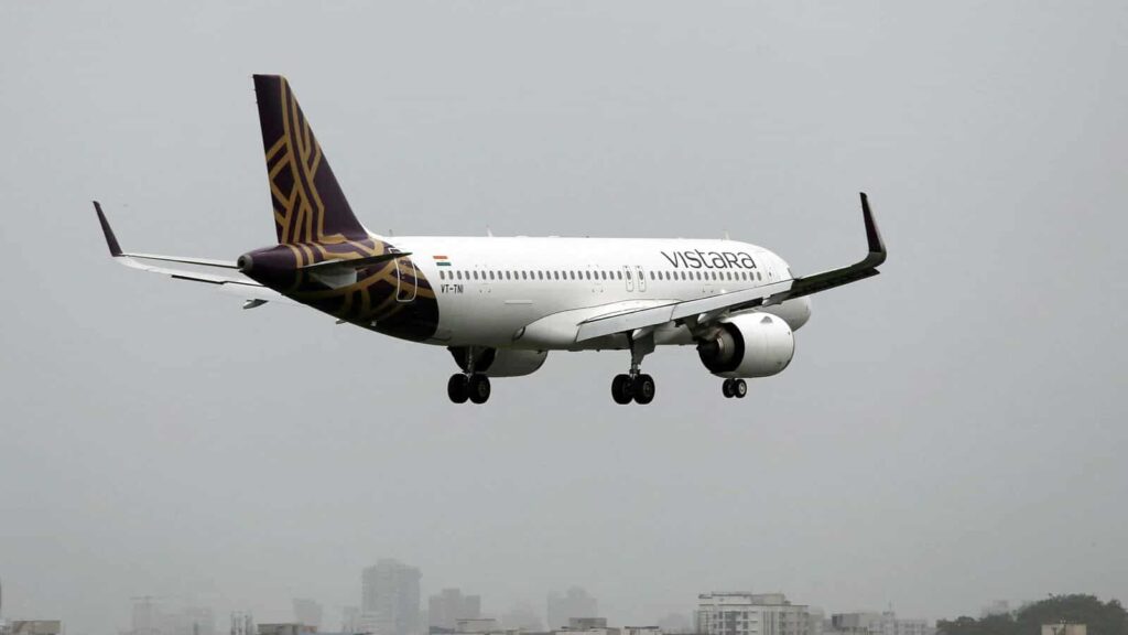 Delhi Ahmedabad Vistara flight diverted to Udaipur due to low visibility