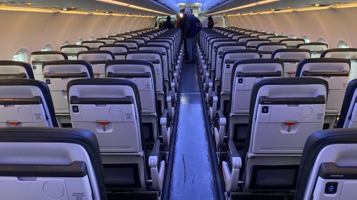 See the first look in Jetstar's new Airbus A321neo cabin