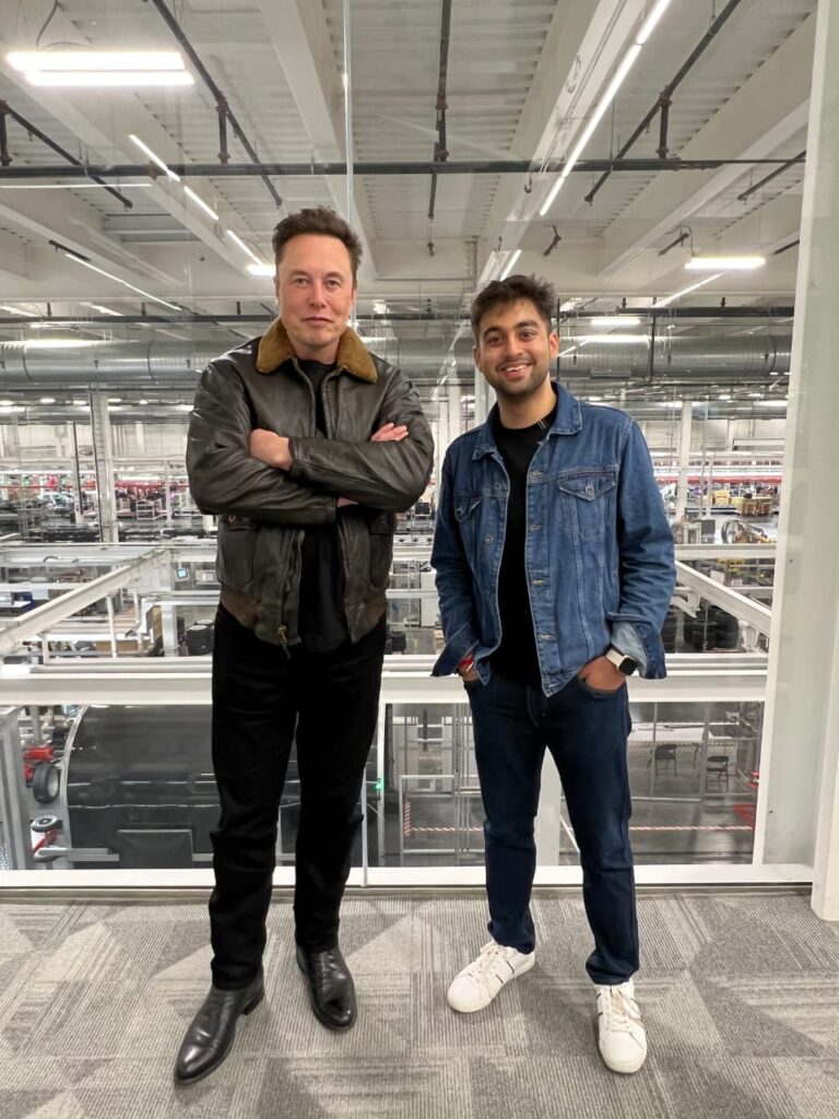 SpaceX CEO Elon Musk meets his Twitter friend from India| Exclusive