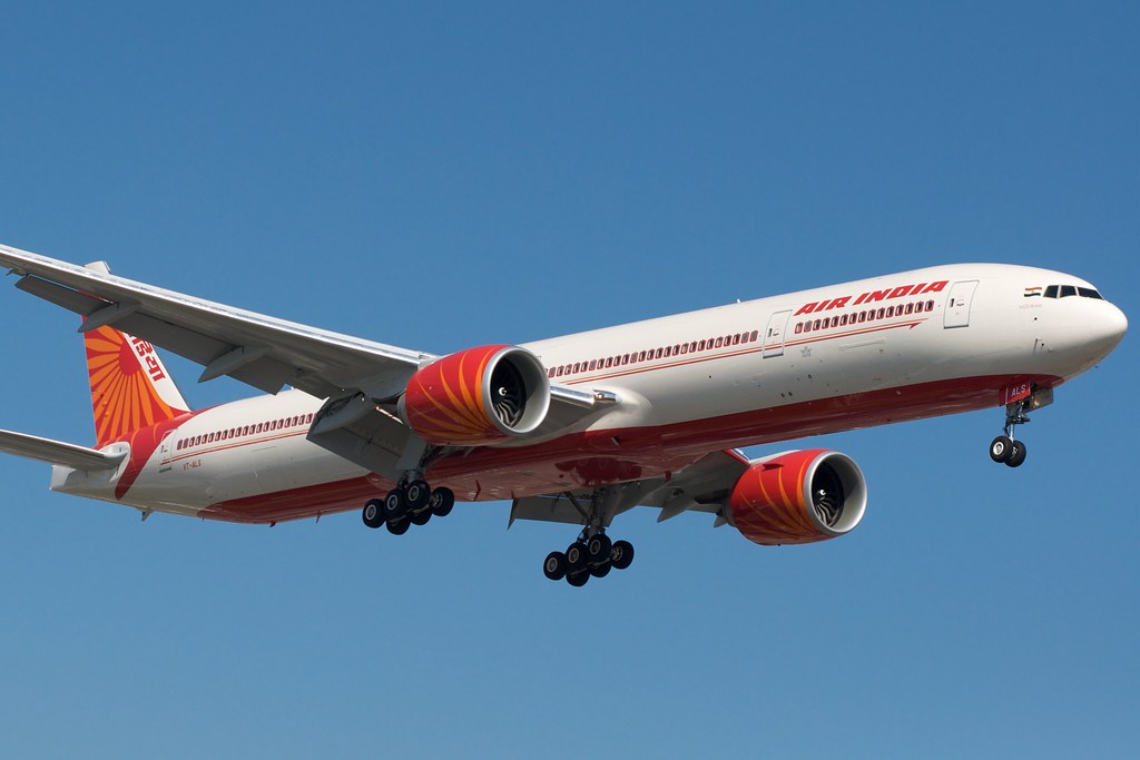 air india boeing 777 300er interior