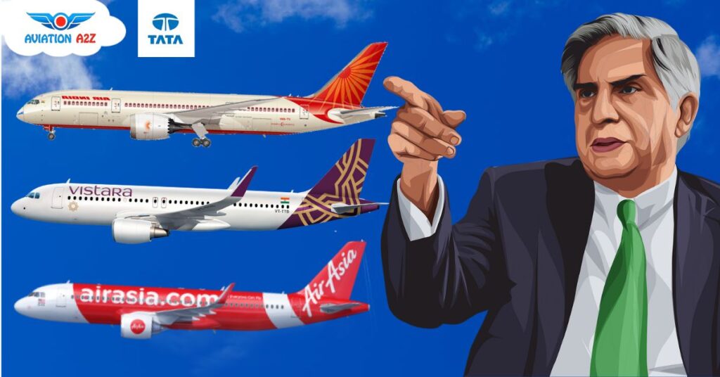 TATA Airlines Trio- Air India, Vistara, Air Asia India | Aviation A2Z