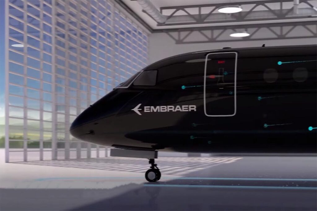 Embraer publishes the first video of the new Turboprop in development