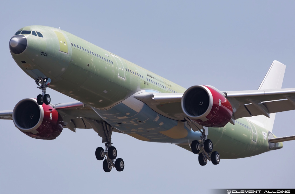 Virgin Atlantic's First A330neo Completes Maiden Test Flight