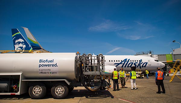 Alaska Airlines announces significant investment in sustainable aviation fuel