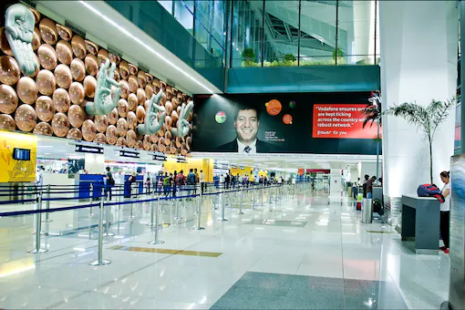 Delhi Airport plans to become India's first international hub and focuses on seamless transfers
