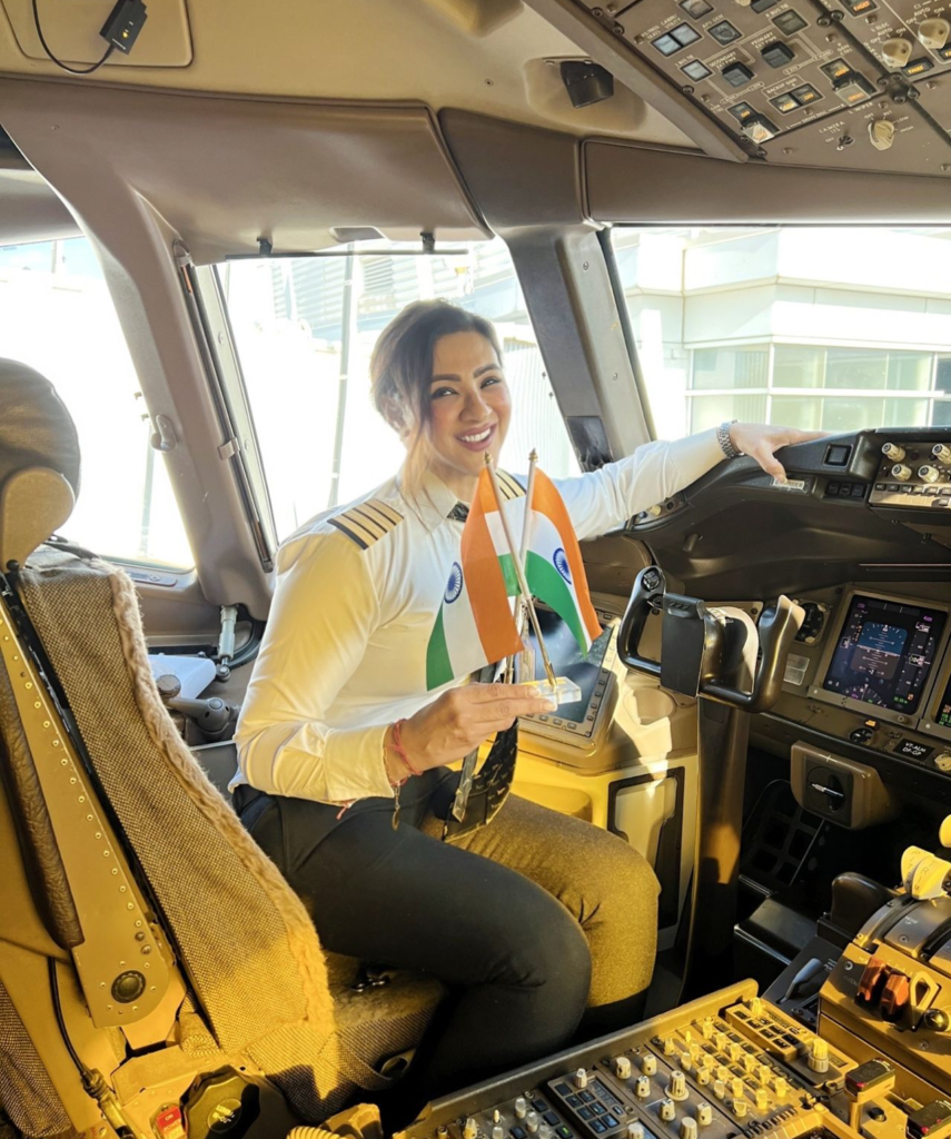 Captain Zoya, Air India Boeing 777 Pilot
