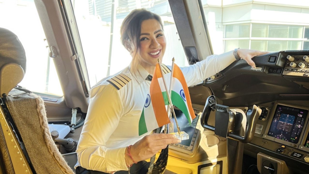 Captain Zoya, Air India Boeing 777 Pilot