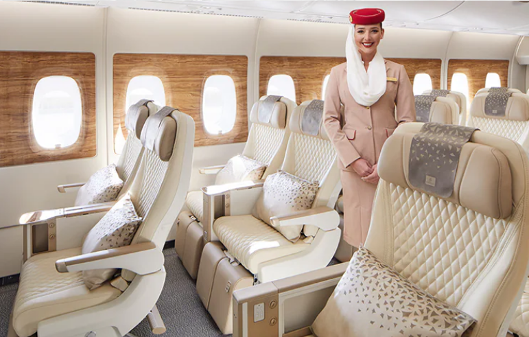 Emirates A380 First Class | Image credits Emirates airline