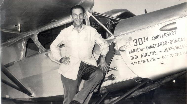 J R D Tata First Flight
