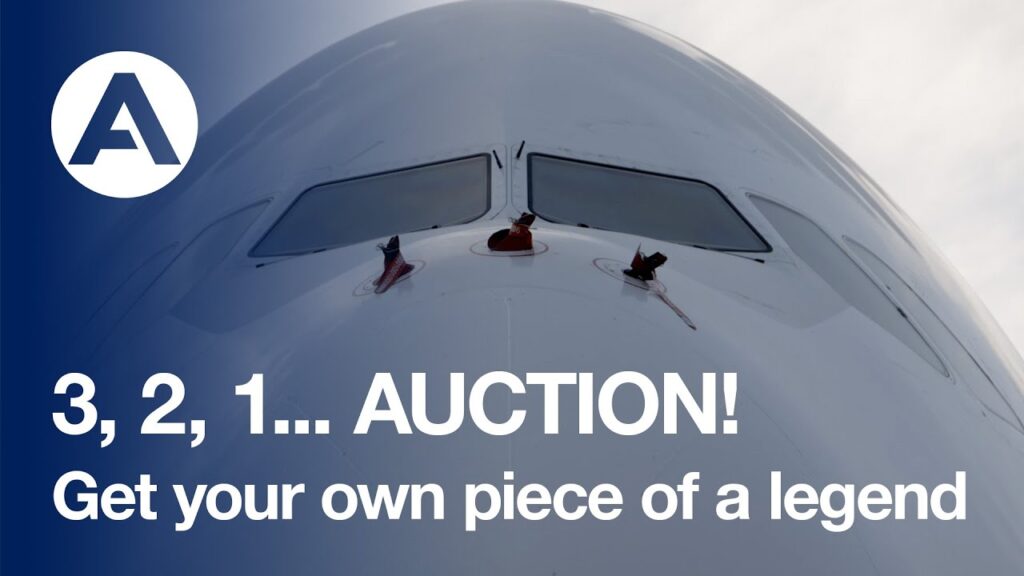 There is only one month left until Airbus auctions off 500 A380 components to benefit the AIRitage organisation and the Airbus Foundation. 