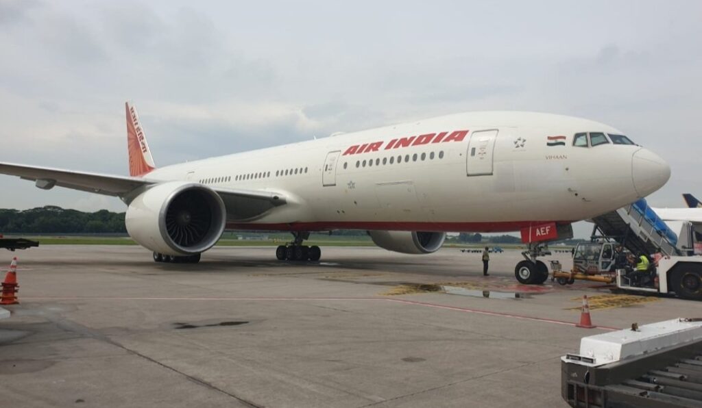 Tata-owned Air India (AI), the fifth and final ex-Delta Air Lines (DL) Boeing 777, made its first commercial flight today (Sep 5, 2023).