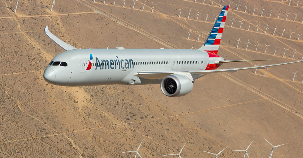 American Airlines employee dies