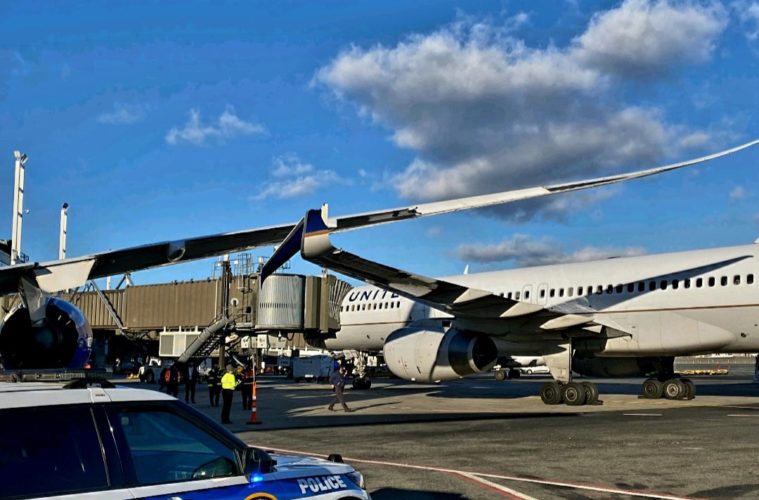 Two United Airlines Aircraft Collided At Newark Liberty Airport | Exclusive