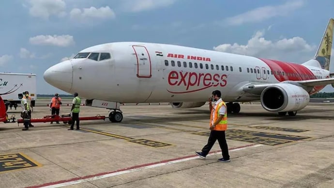 Air India Express Flight's Engine Catches Fire, Makes Emergency Landing | Exclusive