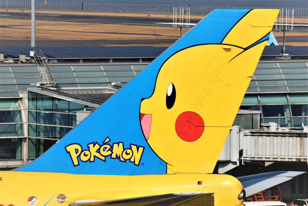 ANA Group And The Pokémon Company Have Collaborated To Launch The Specially Painted Pikachu Jet Nh To Participate In The "Pokémon Air Adventures"