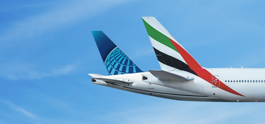 United Airlines Denied the New Emirates Codeshare on Indian Routes