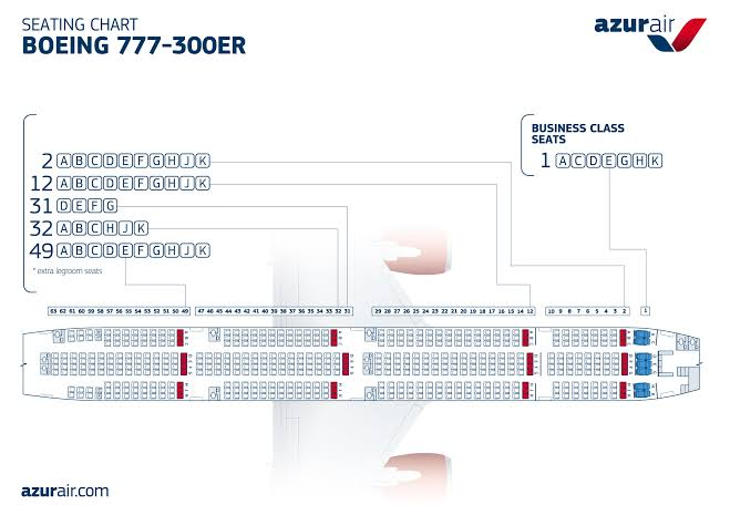 Azur air Boeing 777