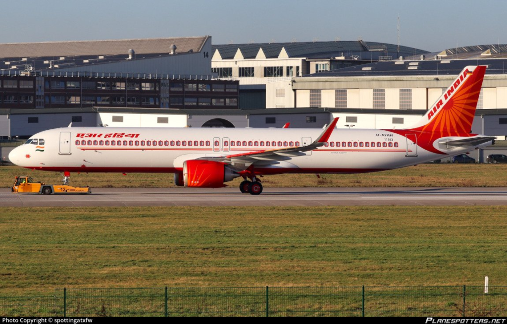 Air India first Airbus A321neo