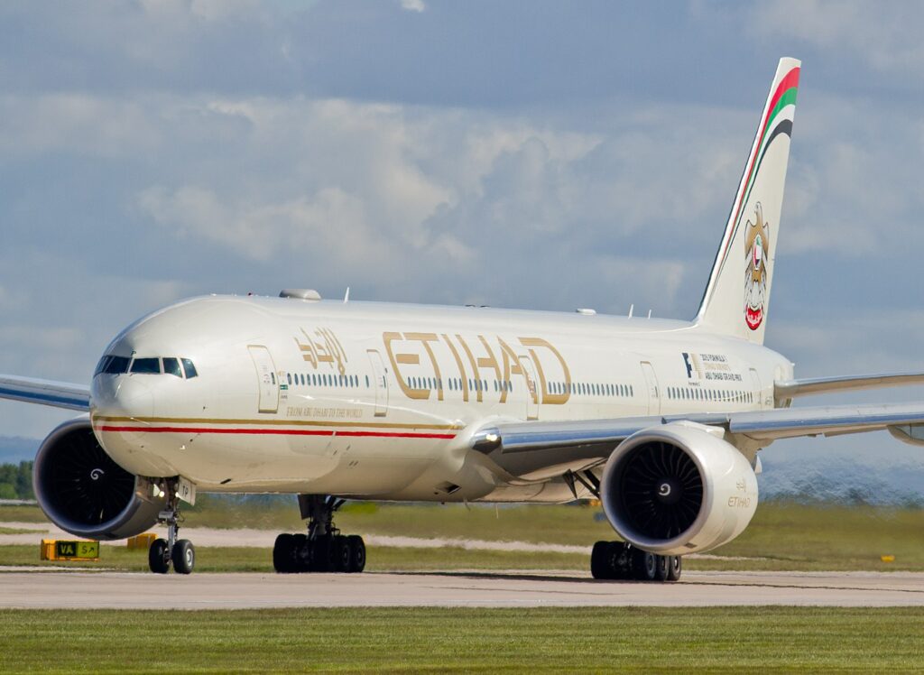 Etihad Boeing 777