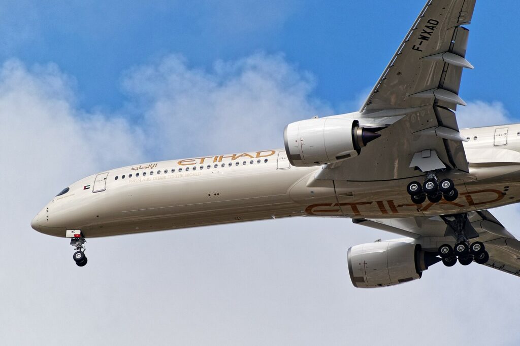 Airbus A350 Etihad Airways