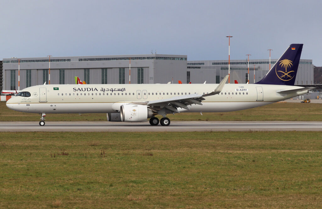 Saudia takes the Delivery of the First and New Airbus A321neo | Exclusive