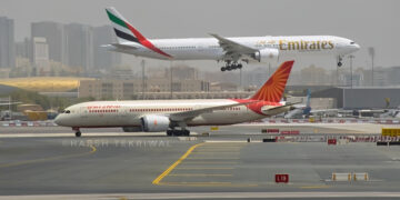 Air India Boeing 787 and Emirates Boeing 777