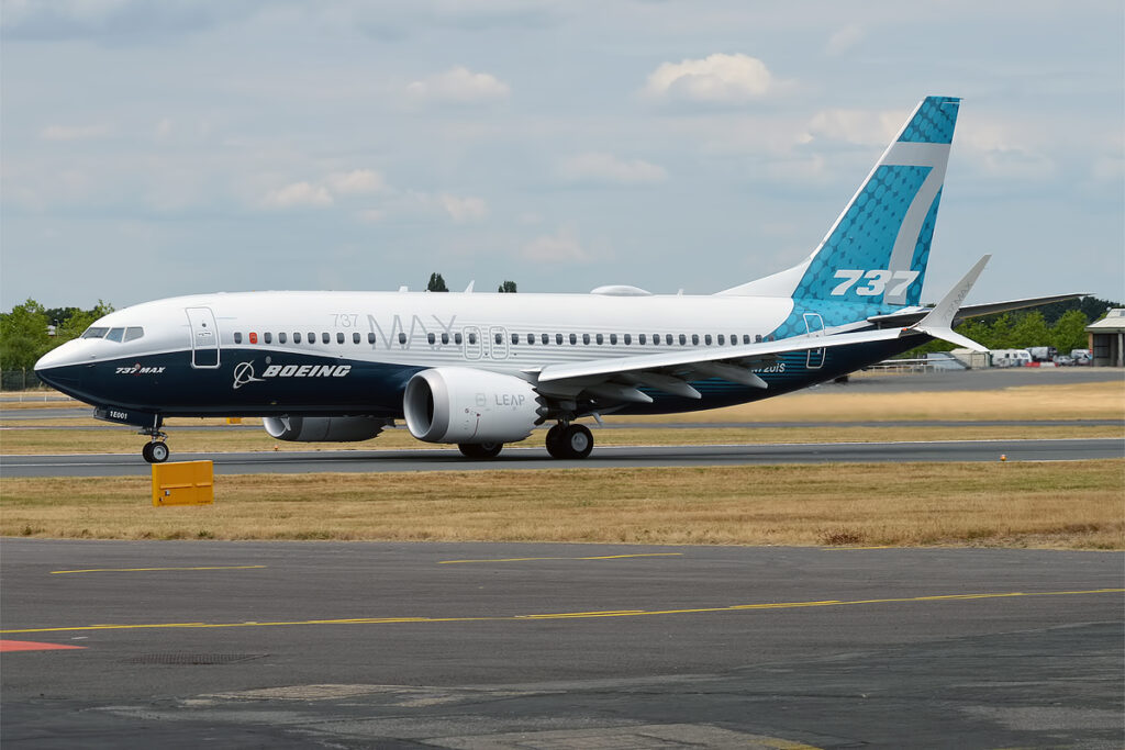 Boeing 737 MAX aircraft