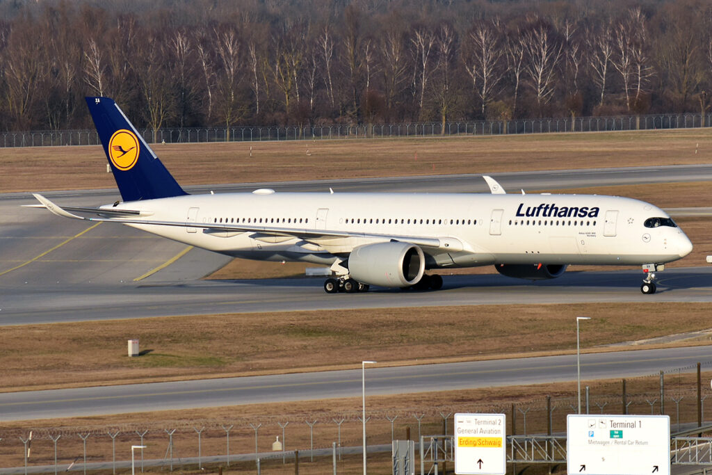 Lufthansa Airbus A350s