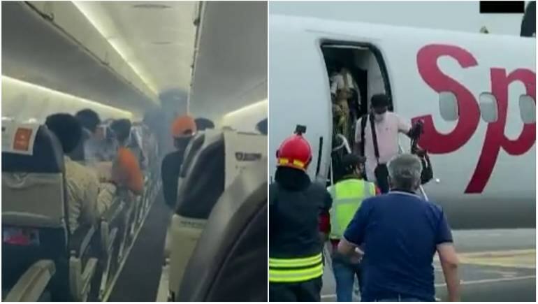 SpiceJet Delhi Srinagar Flight makes an emergency landing.