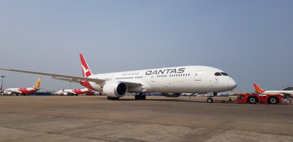 Qantas at Chennai Airport