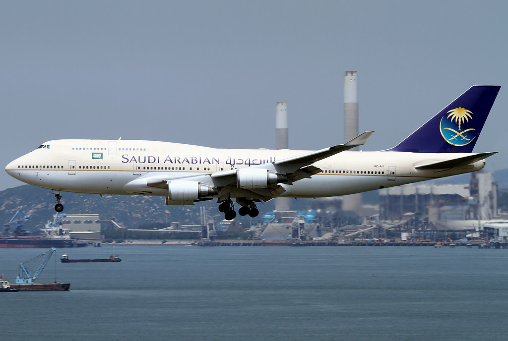Saudia Boeing 747