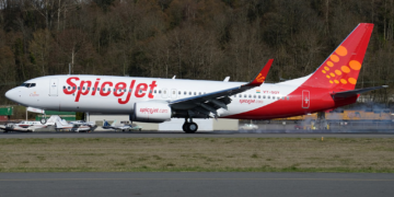 SpiceJet Airlines Boeing 737 MAX