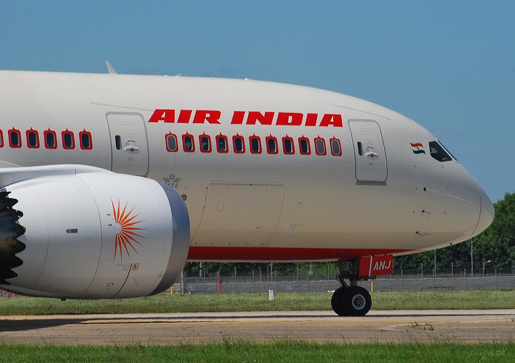 Air India Boeing 787 Dreamliner Closeup