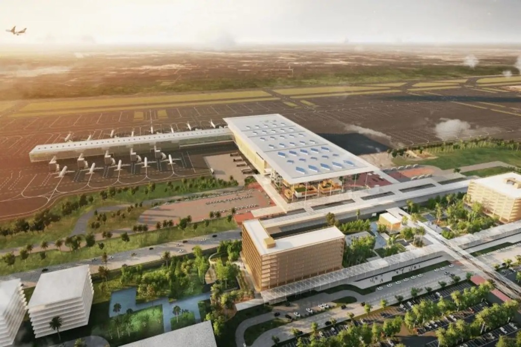 In 2024, Aero City is scheduled to open at Noida International Airport