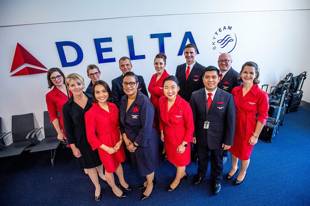 Delta flight attendant works with all-Black crew for the first