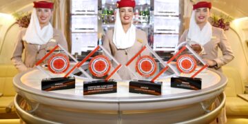 Emirates Takes Top Spot with Best Airline Worldwide at 2023 Business Traveller Awards in Quadruple Victory