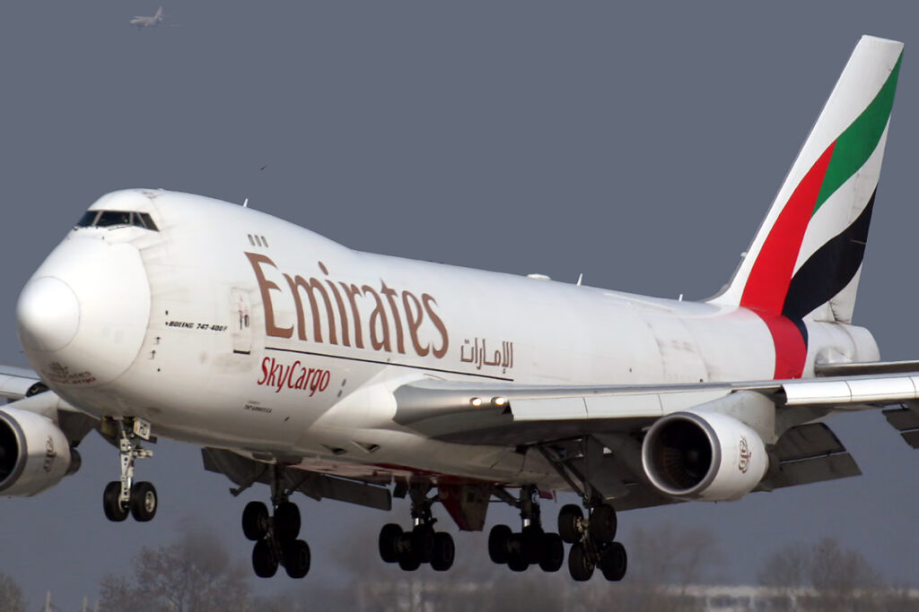 Emirates SkyCargo Adds Two New Boeing 747 Freighters Double The   Boeing 747 4HAF ER SCD Emirates SkyCargo TNT Airways OO THD 12992769025 1024x683 