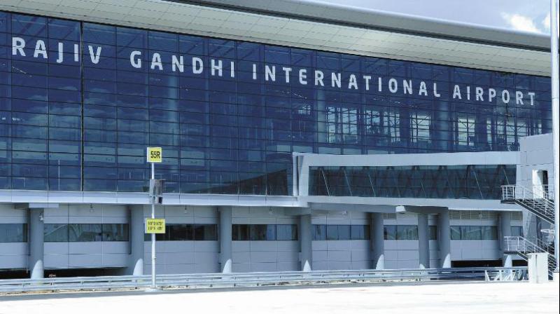 After India defeated Japan in the OTP, Hyderabad Airport became the world's most punctual airport.
