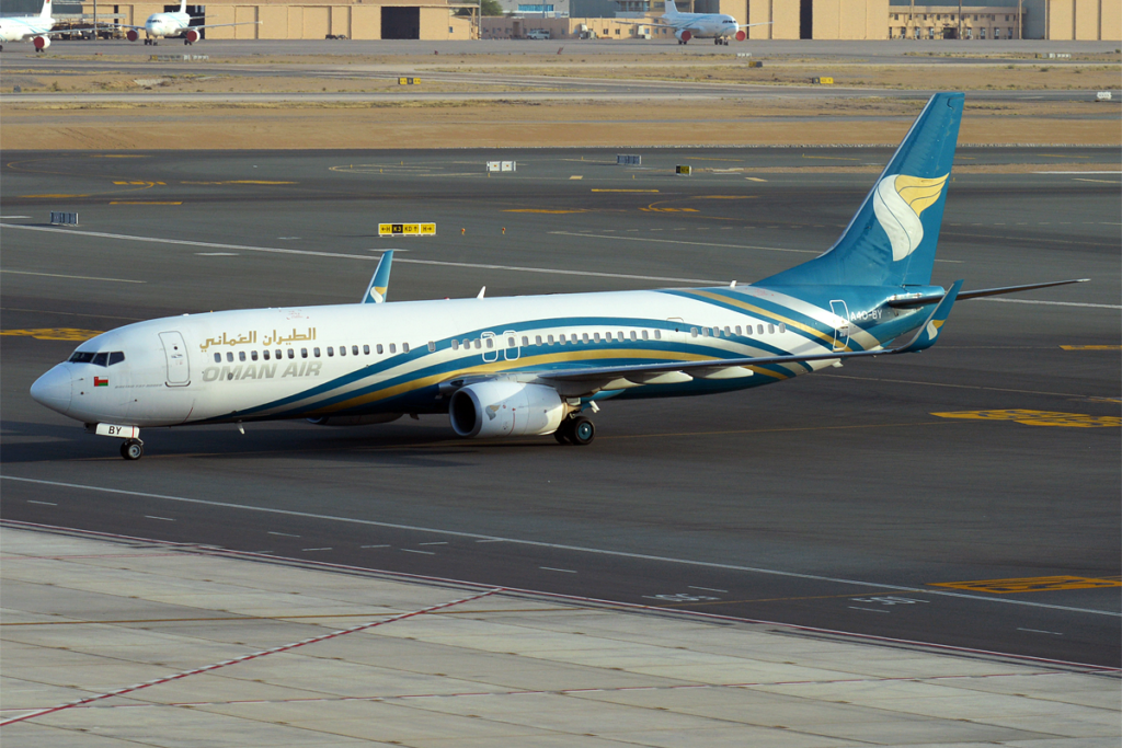 Oman Air Boeing 737 Damage at Iran