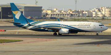 Oman Air Boeing 737 Damage at Iran
