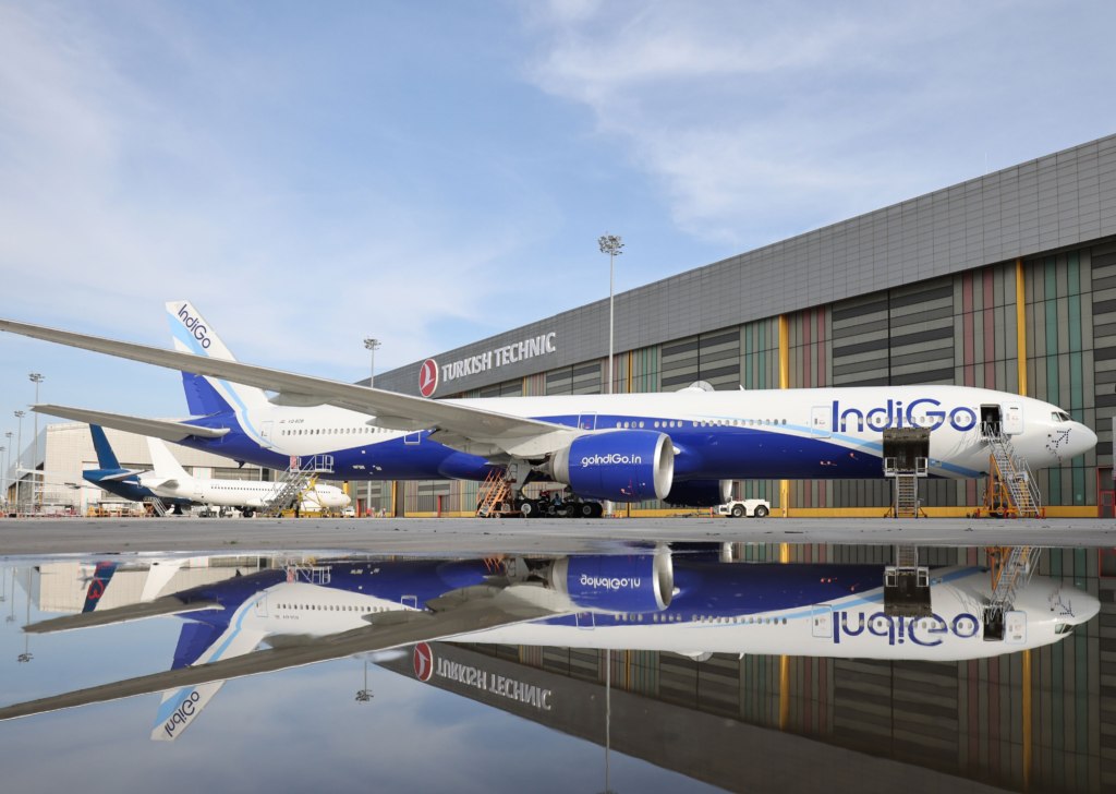 IndiGo Airlines First Boeing 777 Painted in its own Livery landed at Delhi Airport | Exclusive